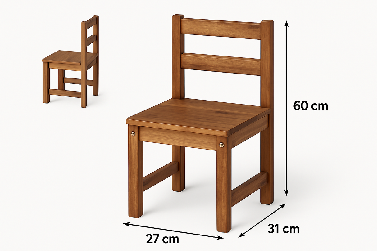 Standard Chair – Acacia (Set of 2)