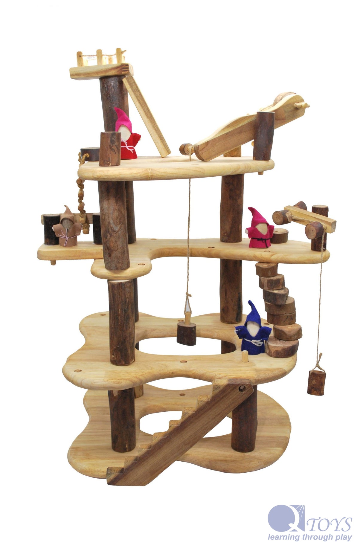 Three Level Tree House Play Set