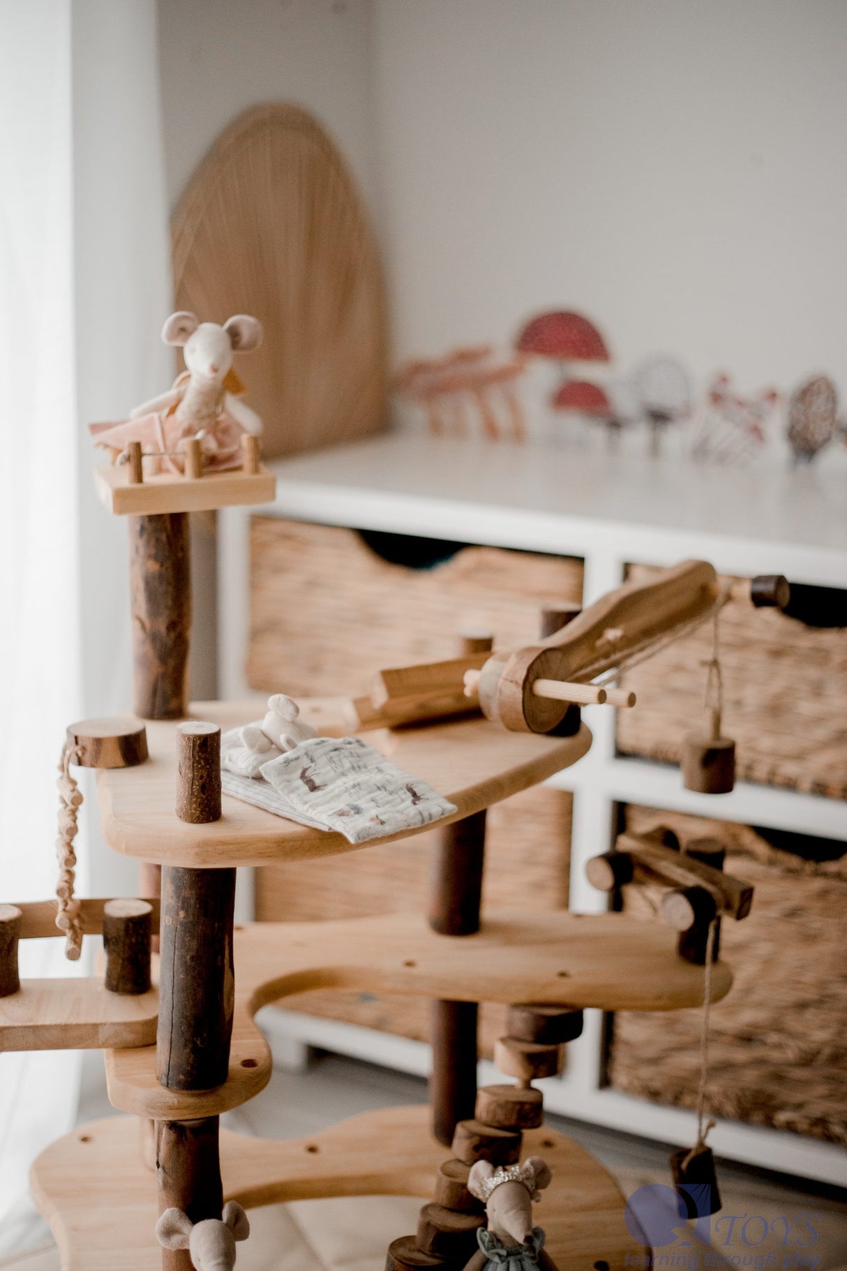 Three Level Tree House Play Set