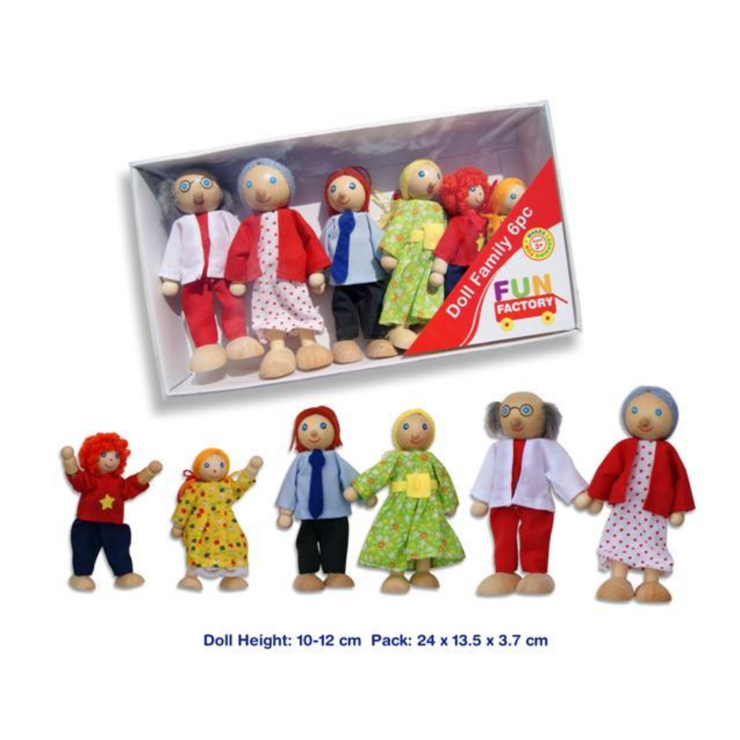 Doll Family 6pc Box