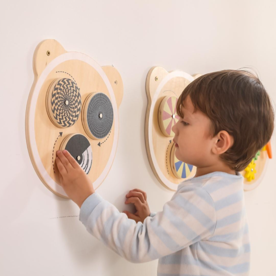 Wall Toy - Spinning Points