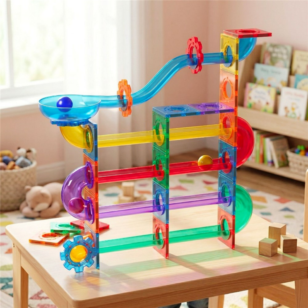 TileTek - 95 Piece Ball Run Set