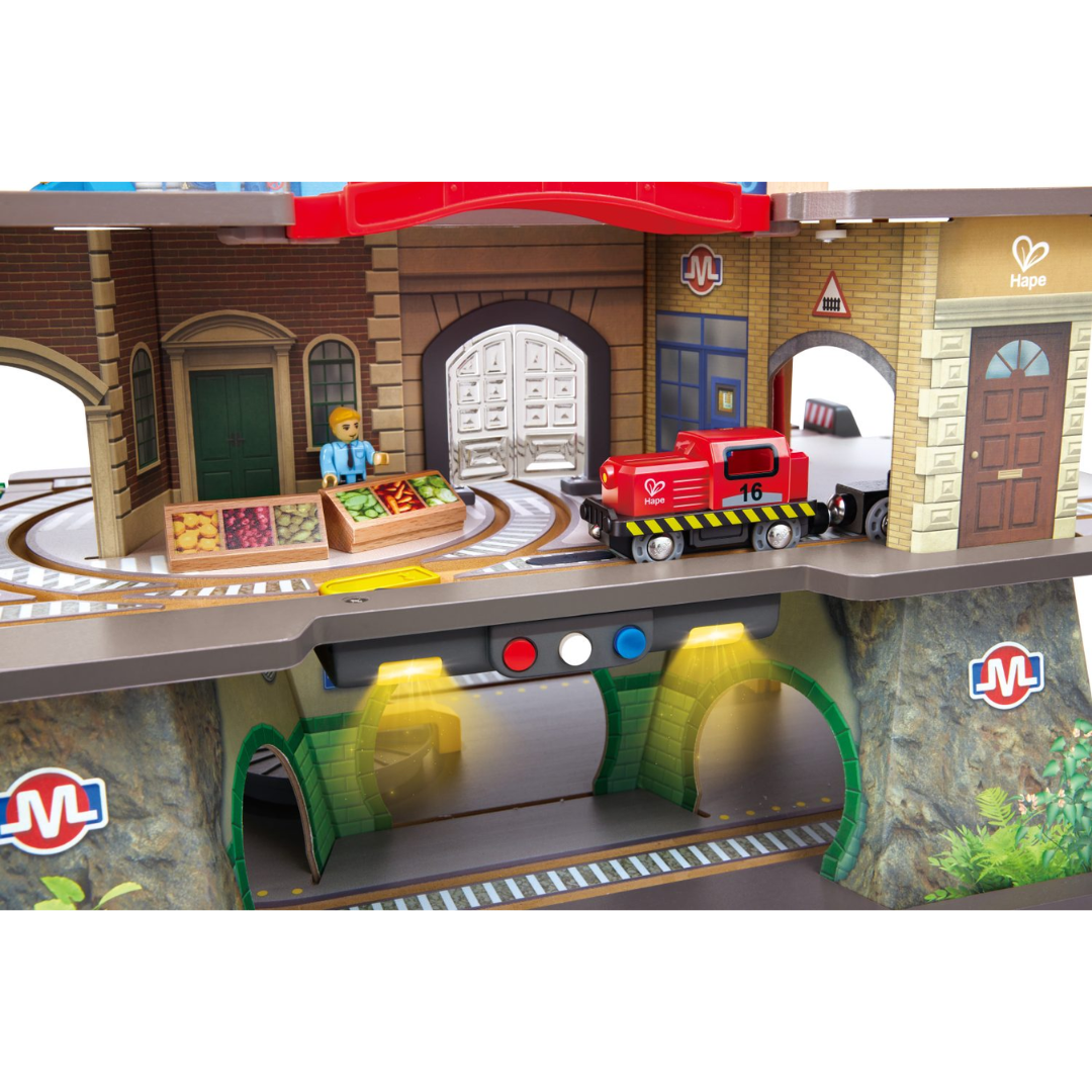 Muti-Level Railway City Set