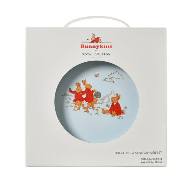 Bunnykins Melamine 3pc set - Blue