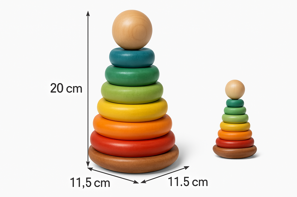 Bouncing Stacking Rings