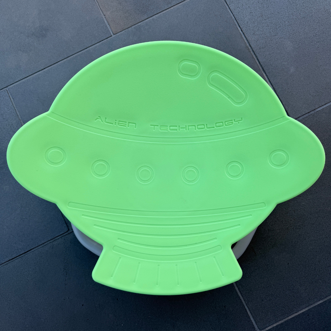 Sensory Spinning Chair - Green Space Ship