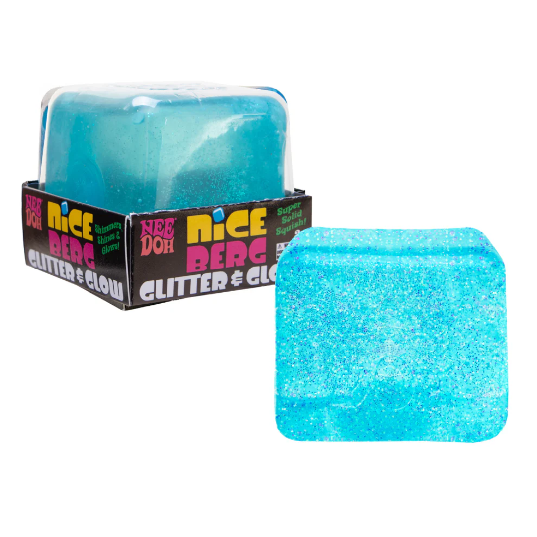 Glitter & Glow Niceberg NeeDoh *Early Jan 2027 PRE ORDER*