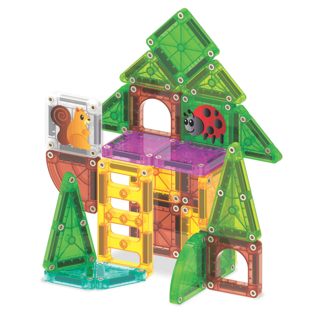 MAGNA-TILES® - microMAGS - Tree House 24-Piece Travel Set