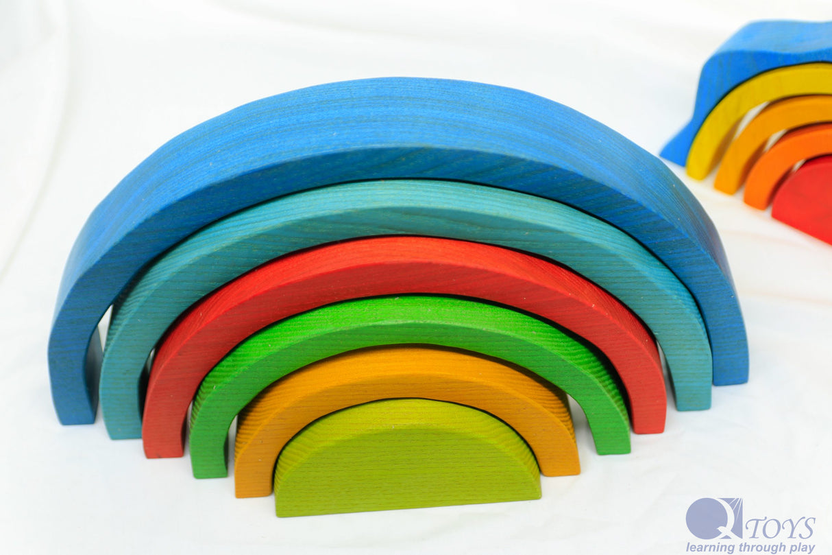 Color Rainbow Blocks - 6pcs