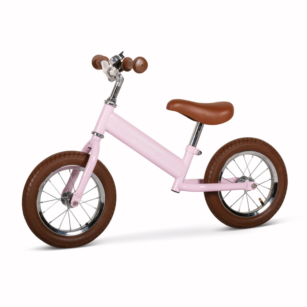 2 in 1 Steel Trike / Balance Bike - Rose Pink