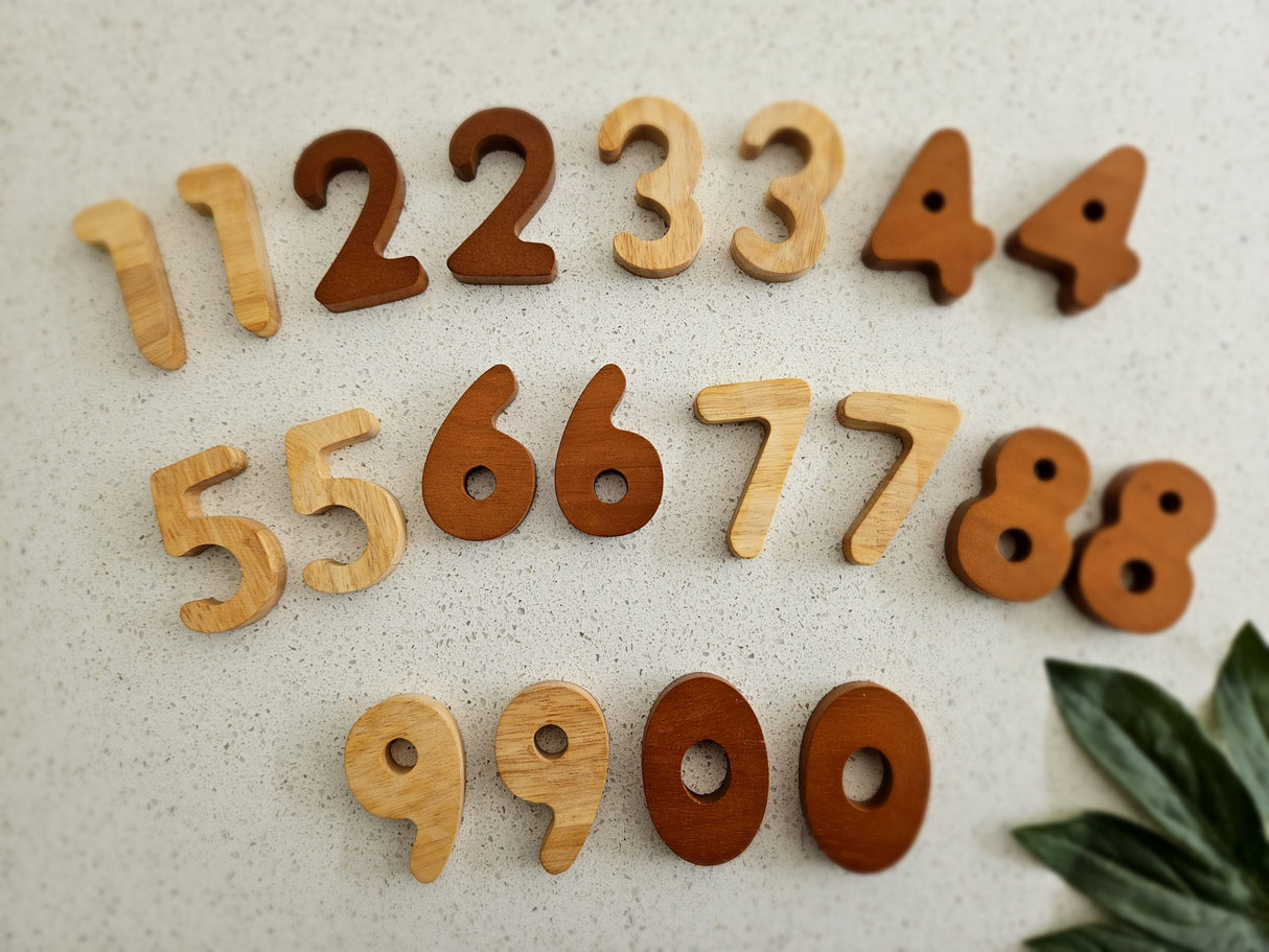 Wooden Number Set - Numeracy for Toddlers