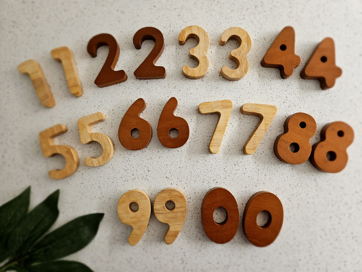 Wooden Number Set - Numeracy for Toddlers