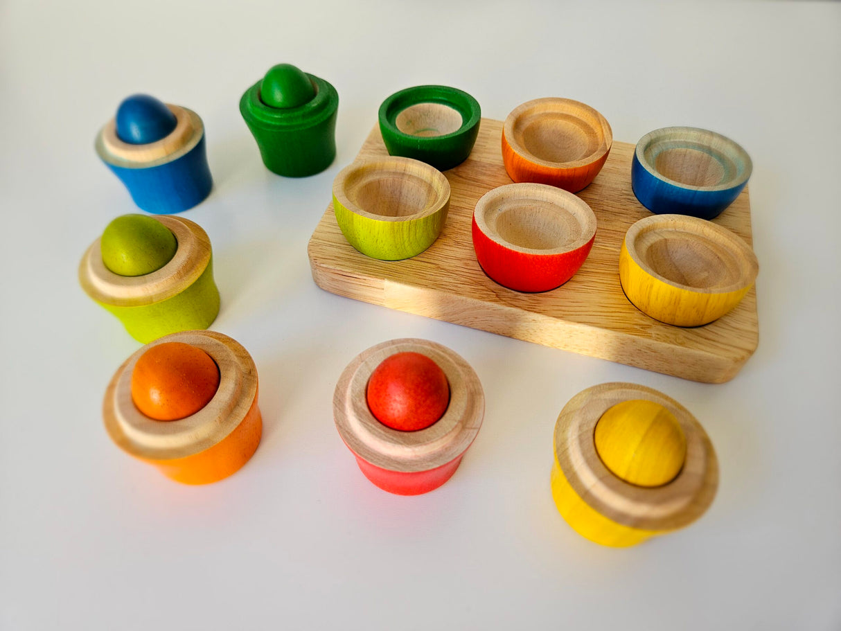 Sorting Egg Cups - Set of 6