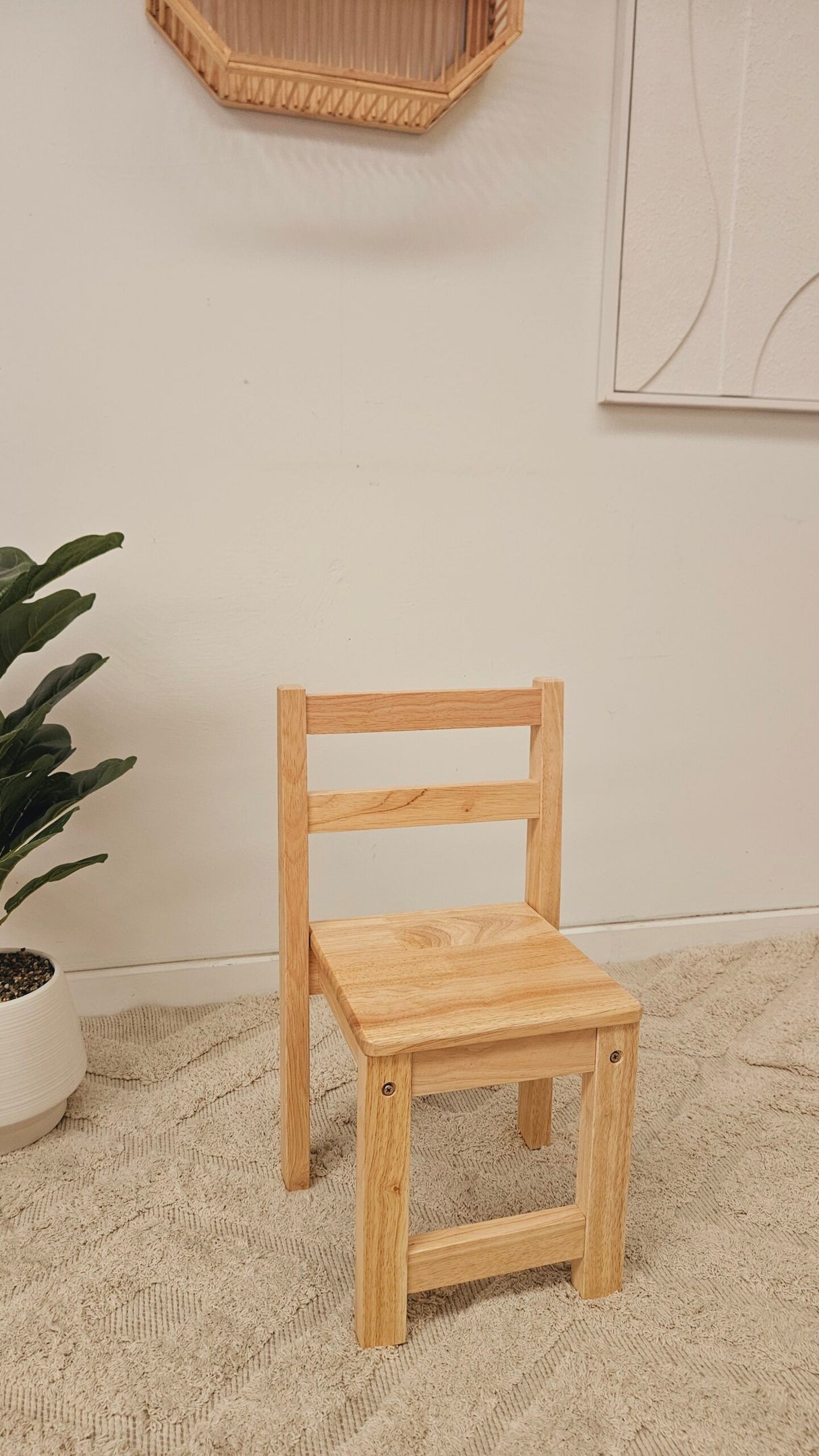 Standard Chairs – Rubberwood (Set of 2)