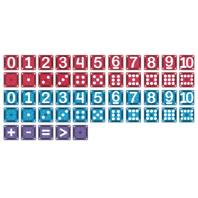 MAGNA-TILES® MicroMAGS - Learn Numbers