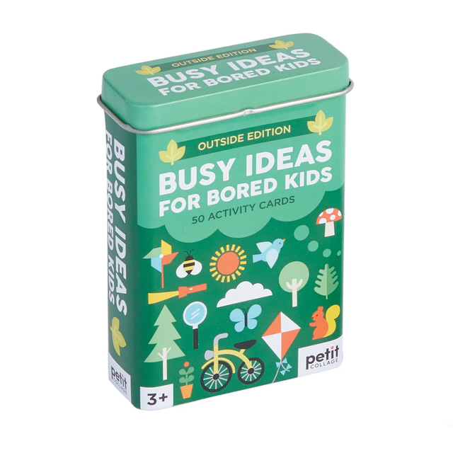 Busy Ideas For Bored Kids: Outdoor Edition Green
