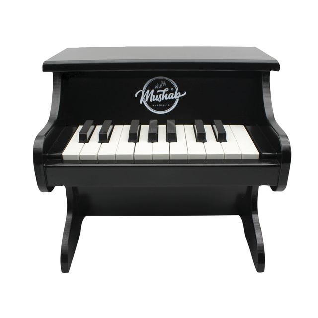 Classic Wooden Piano – Black