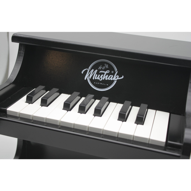 Classic Wooden Piano – Black