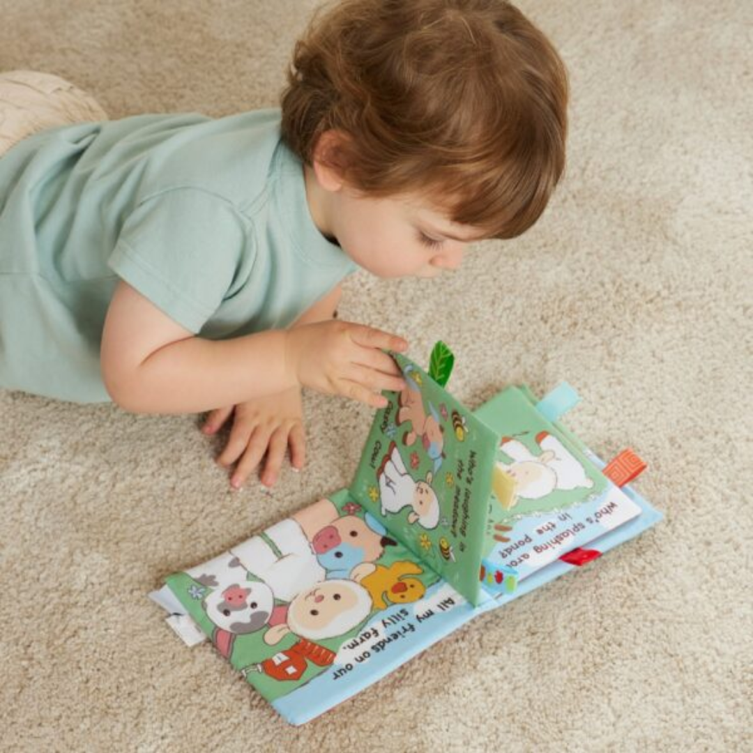 Sherbet’s Farm & Buddy Dog’s Busy Day Fabric Books