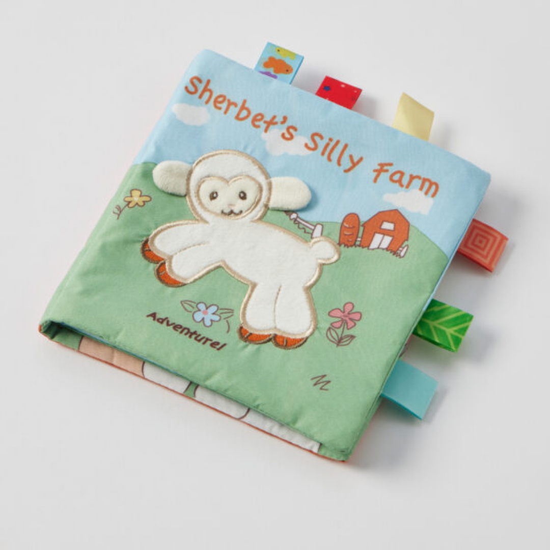 Sherbet’s Farm & Buddy Dog’s Busy Day Fabric Books