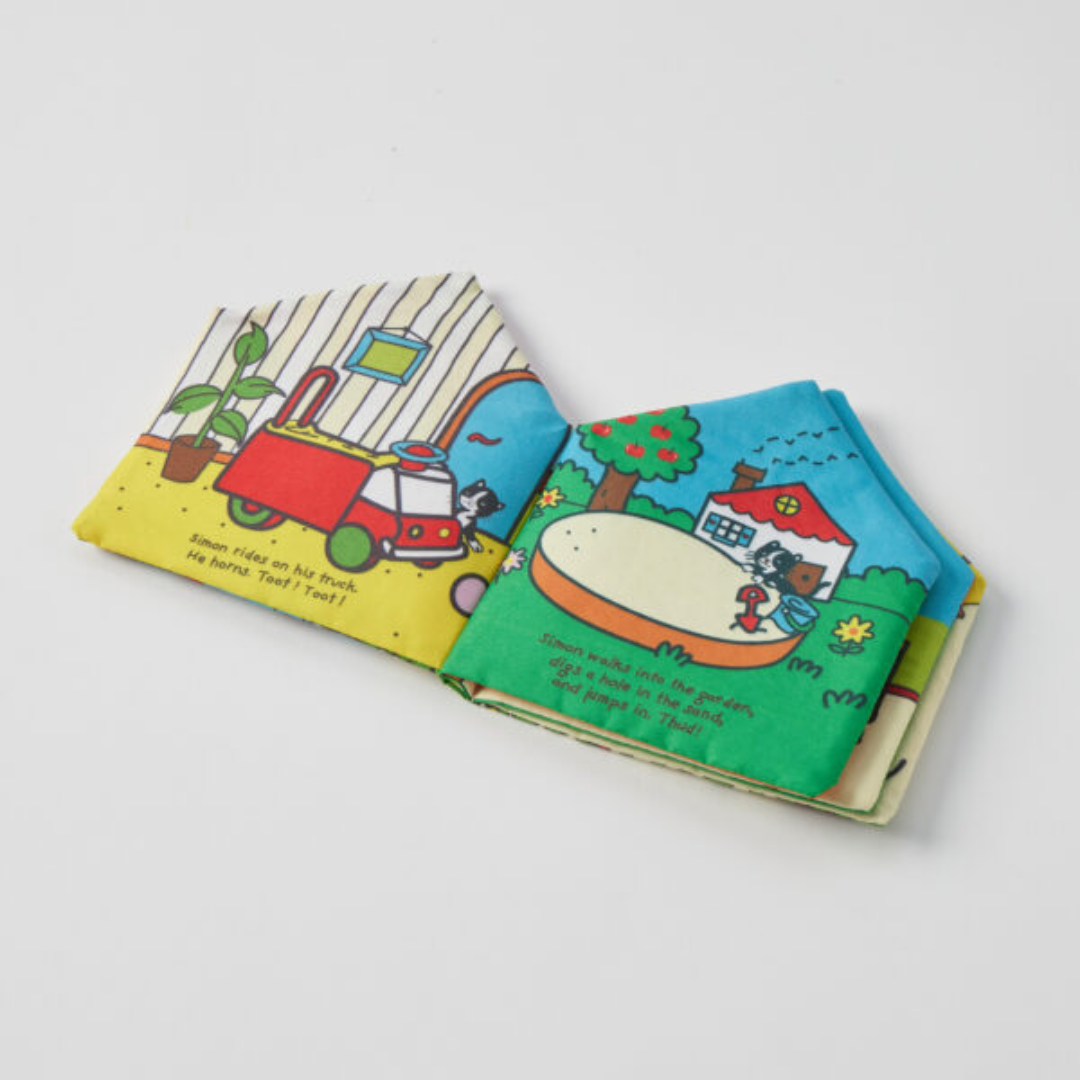 Farm Animals & House of Simon Fabric Books