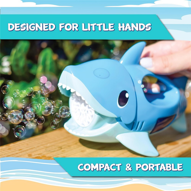 Handheld Shark Bubbler