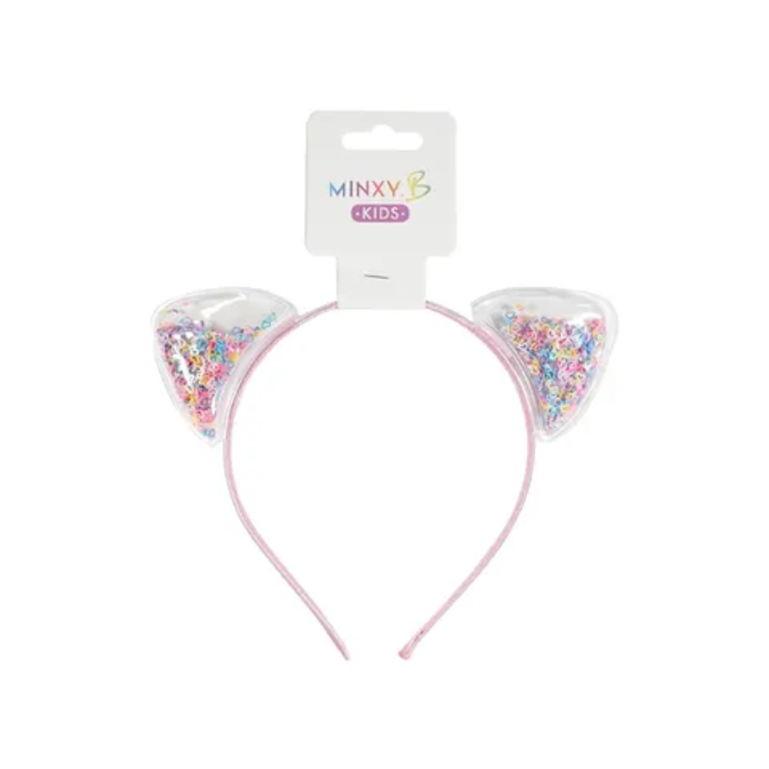 Kids Cat Ear Headband Sequins