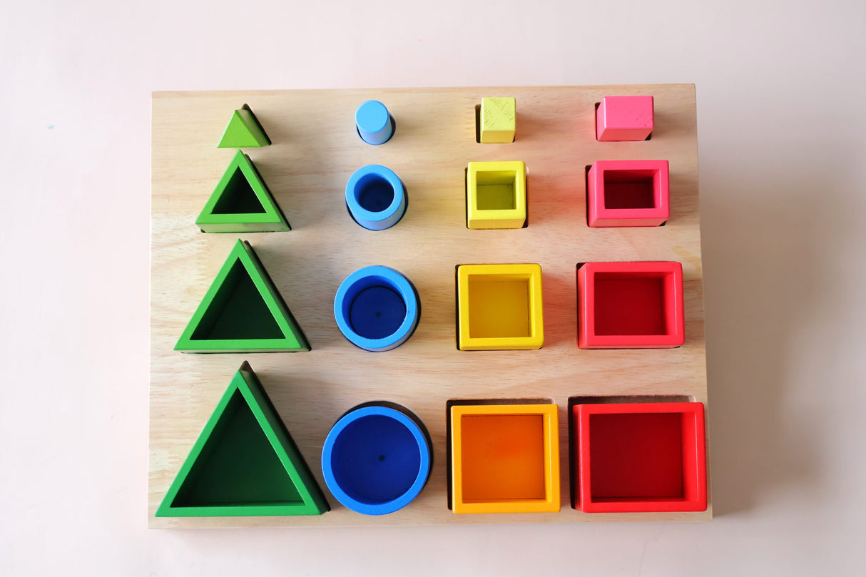 3D Sorting and Nesting Board