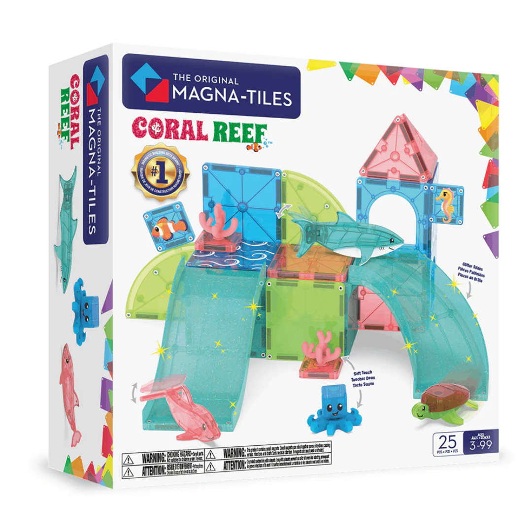 MAGNA-TILES® - Coral Reef - 25 Piece