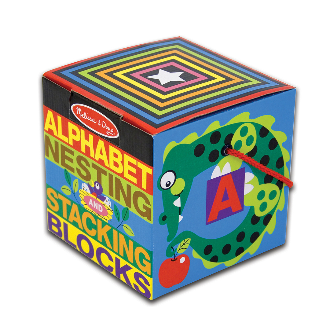 Alphabet Nesting & Stacking Blocks