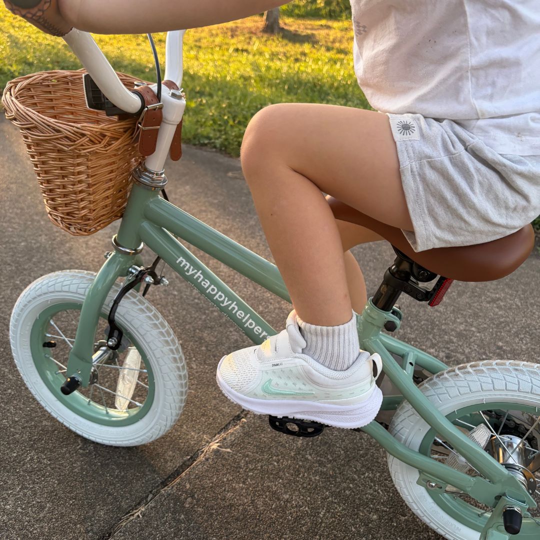 Kids Classic Steel Bike - Sage Green