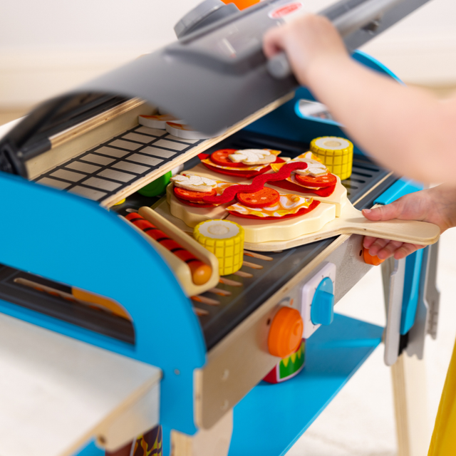 Deluxe Grill & Pizza Oven Play Set