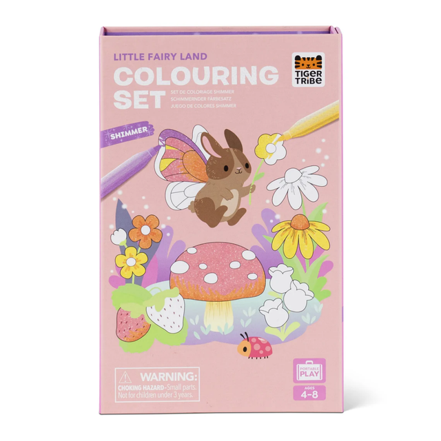 Shimmer Colouring Set - Little Fairy Land