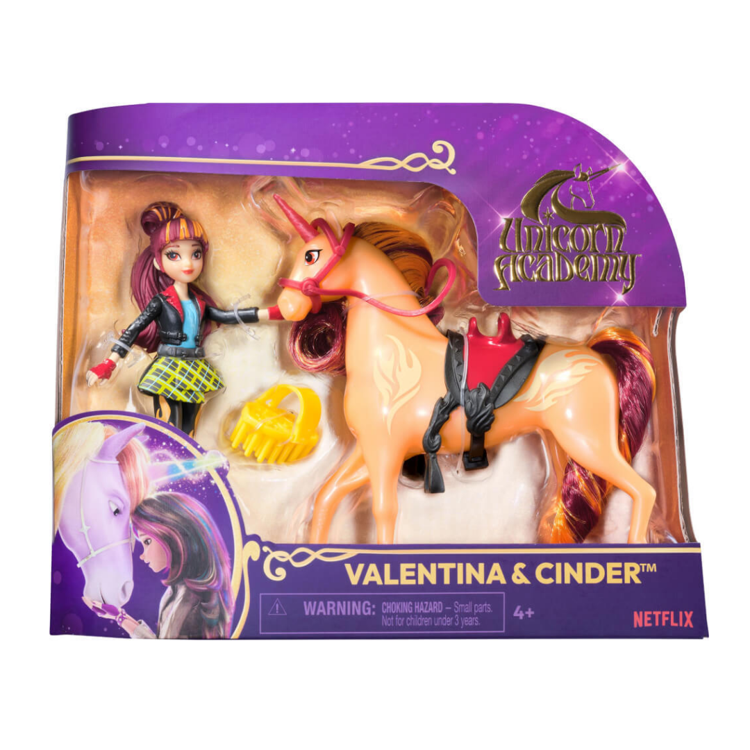 Unicorn Academy Small Doll and Unicorns