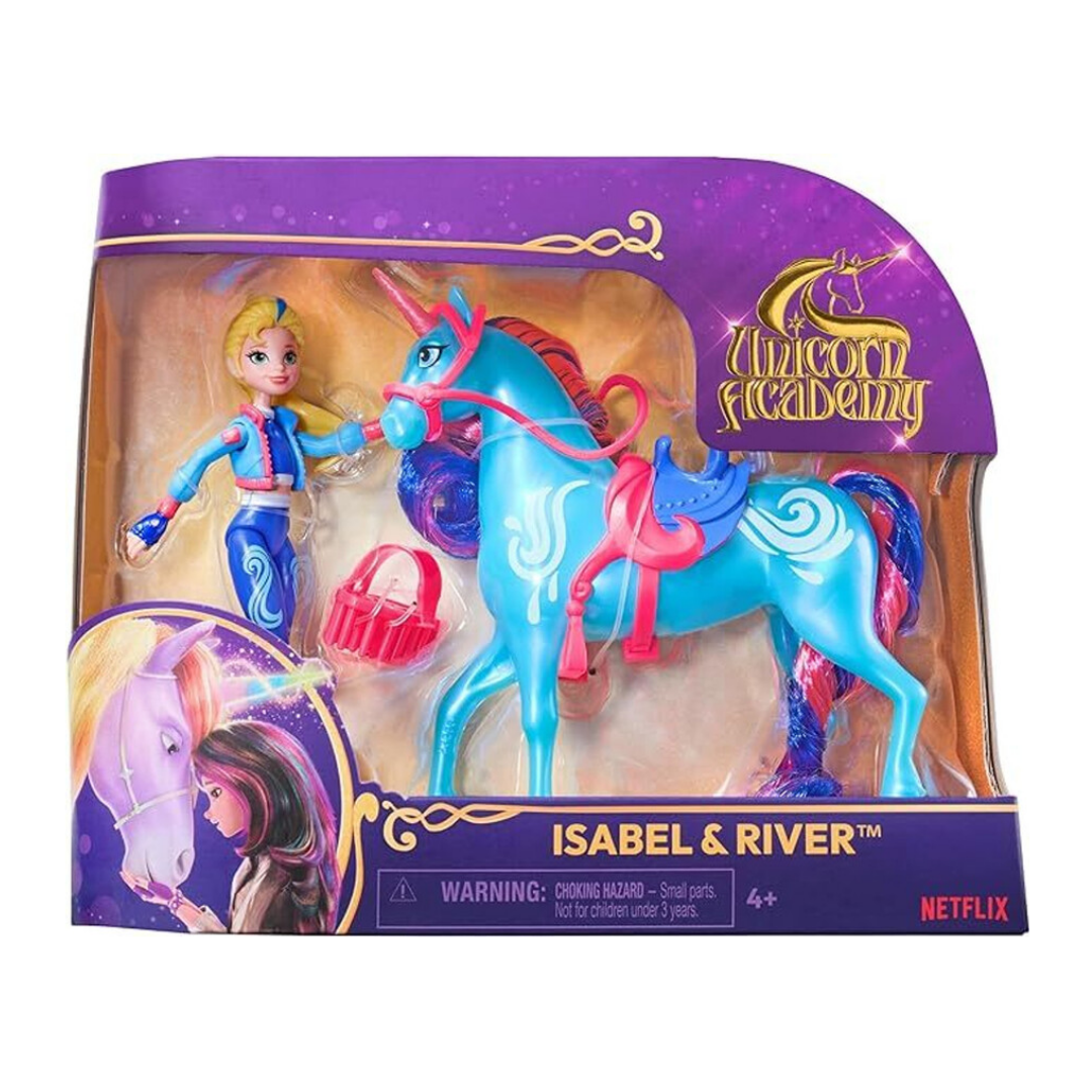 Unicorn Academy Small Doll and Unicorns