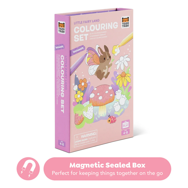 Shimmer Colouring Set - Little Fairy Land