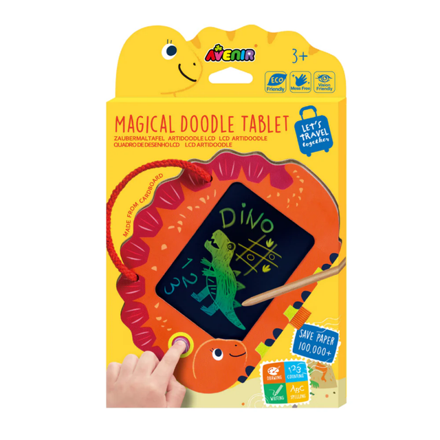 LCD Artidoodle Board - Dinosaur