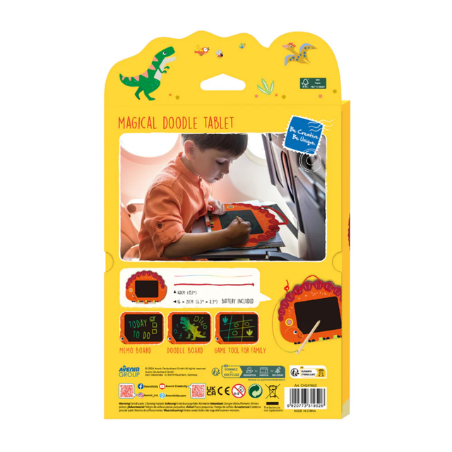 LCD Artidoodle Board - Dinosaur