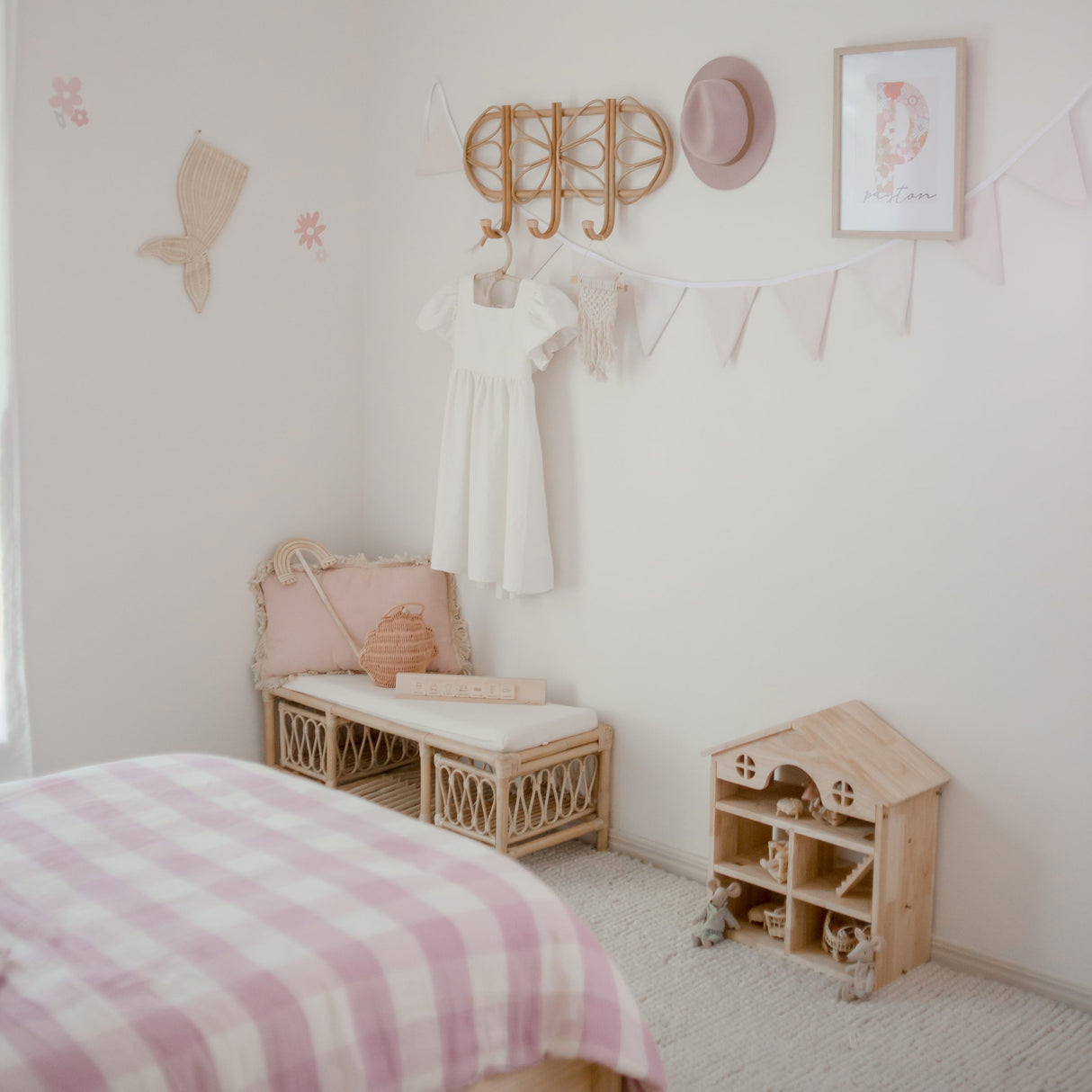 Classic Wooden Dollhouse