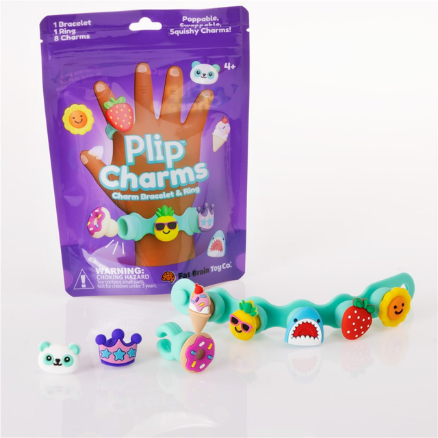 Plip Charms Teal Bracelet