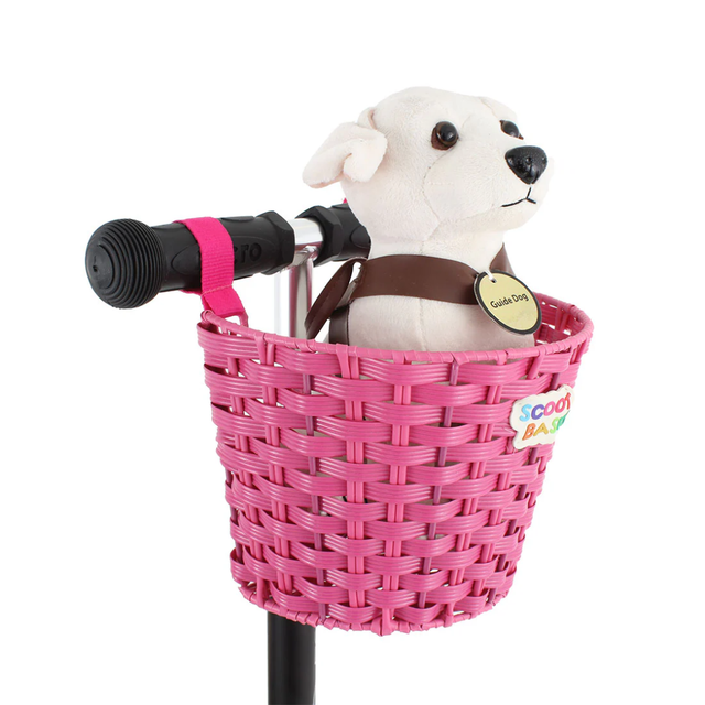 Scooter Bike Basket - Pink