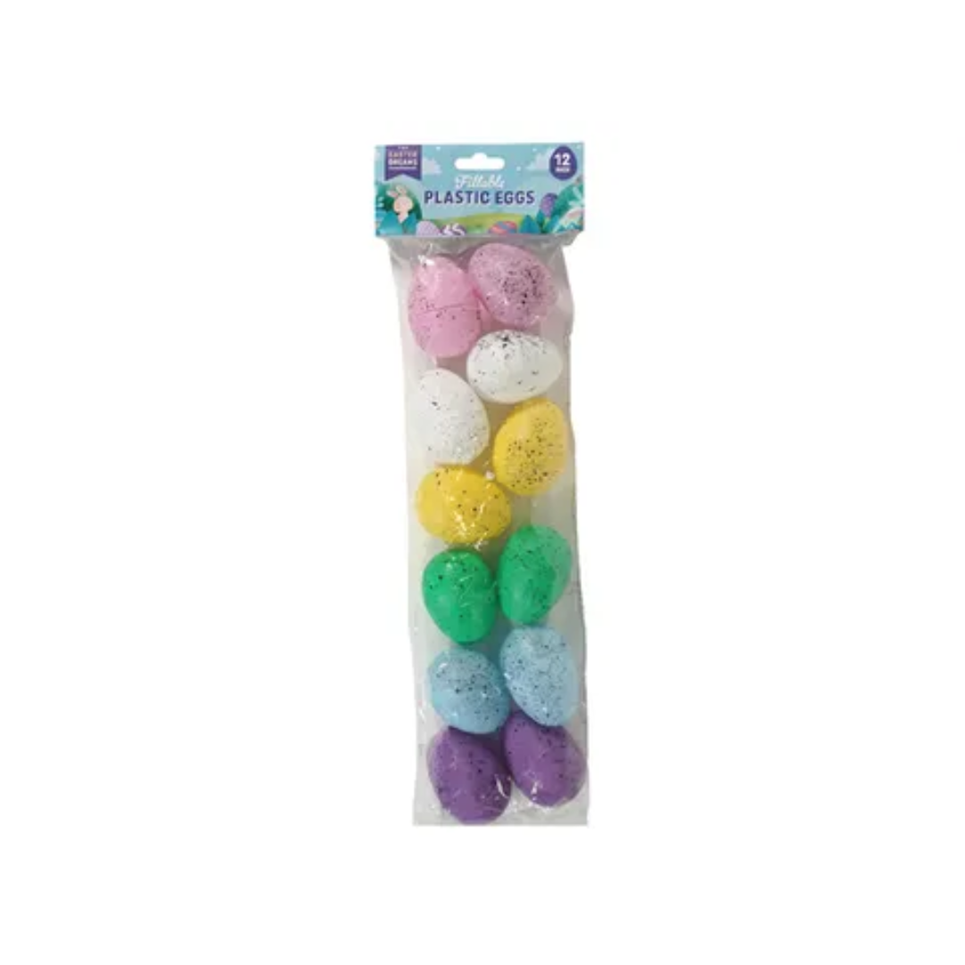 Easter Dreams Easter Speckled Fillable Eggs 12pk