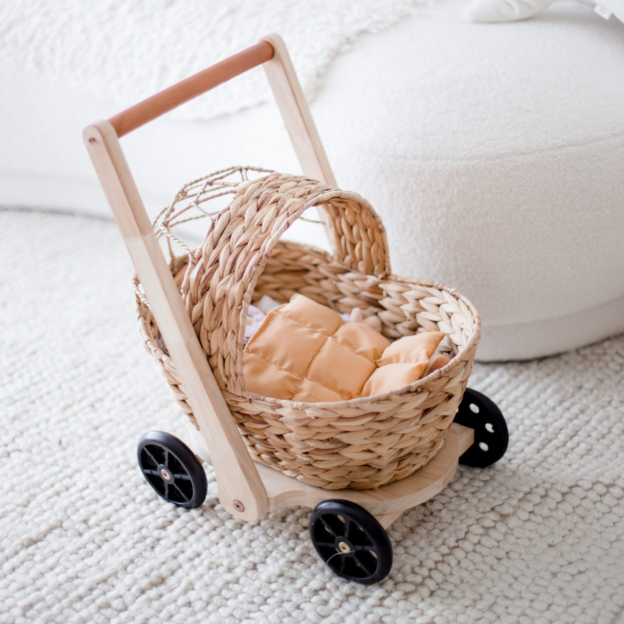 Water Hyacinth Doll Pram & Walker Playset