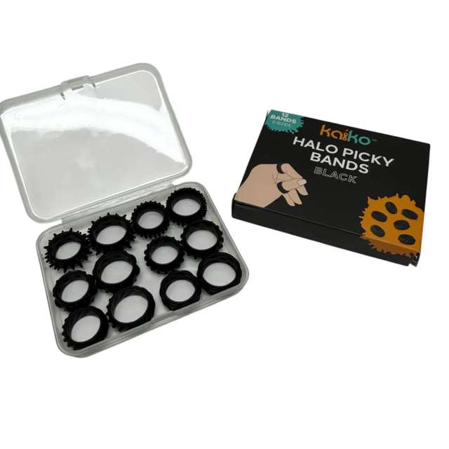 Halo Picky Bands Set of 12 - Black