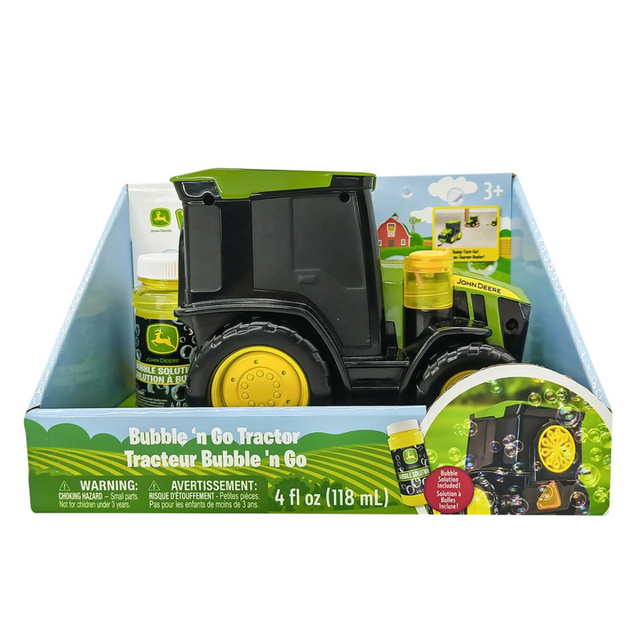 John Deere Bubble 'N' Go Tractor