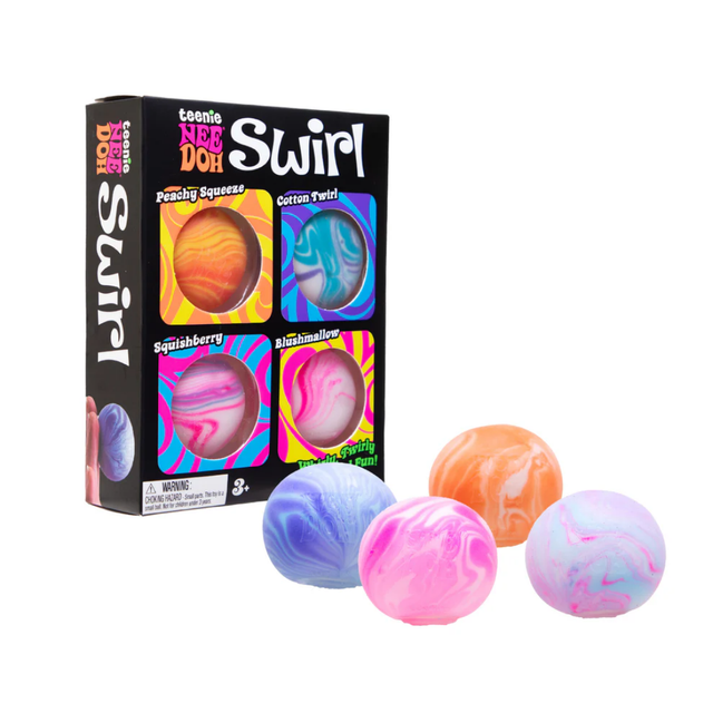 Swirl Teenie (4 Pack) NeeDoh - December Pre Order