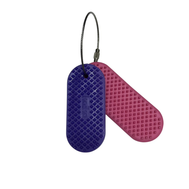 Spikeyring with Dual Pads - Purple & Pink