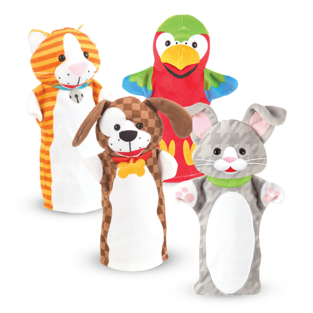 Hand Puppets - Playful Pets