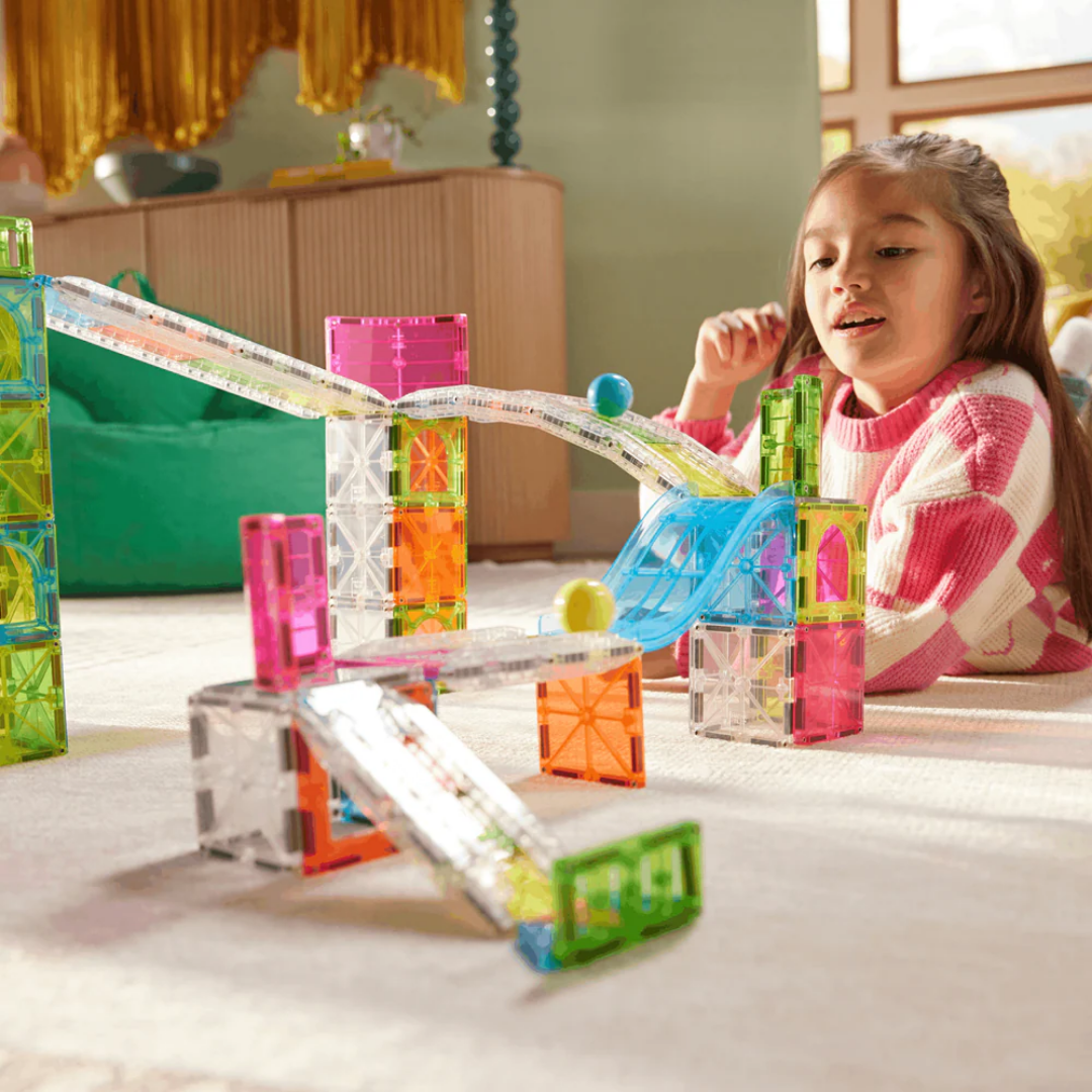MAGNA-TILES® - Rail Racers Max - 80 Piece