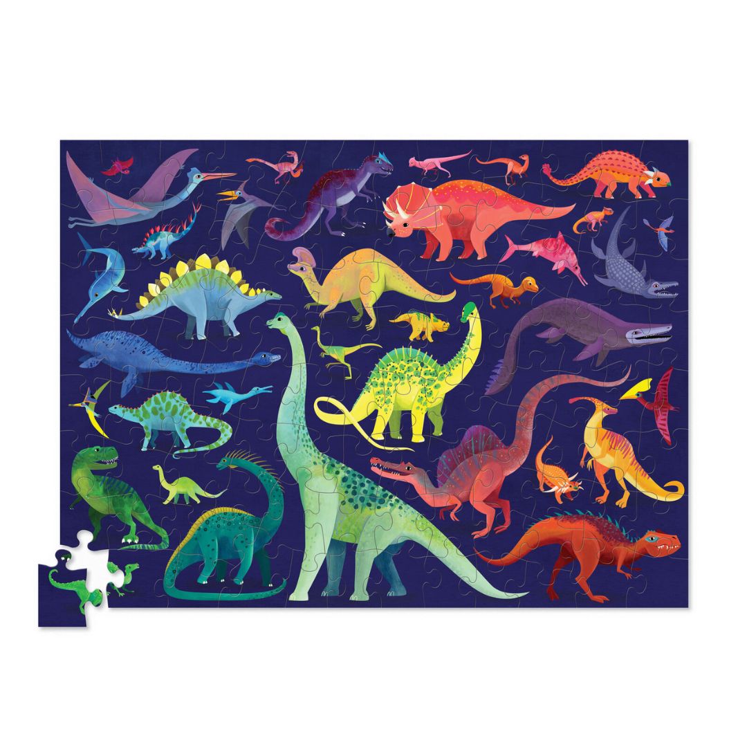 36 Animal Puzzle 100pc - Dinosaurs